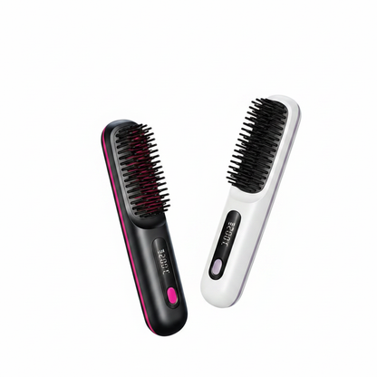 Hair Straightening Brushes - White Background